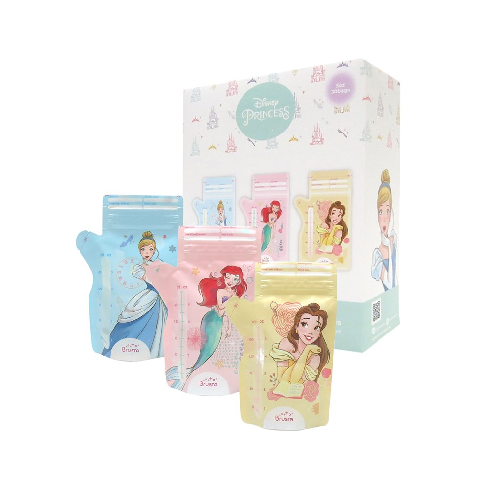 BRUSTA ถุงเก็บน้ำนม Food grade ลาย Disney ขนาด 5 ออนซ์