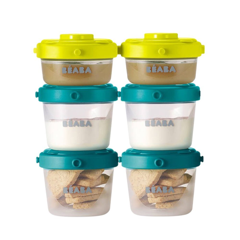 BEABA ชุดกระปุกเก็บถนอมอาหาร 60/120 ml.(6pcs.)